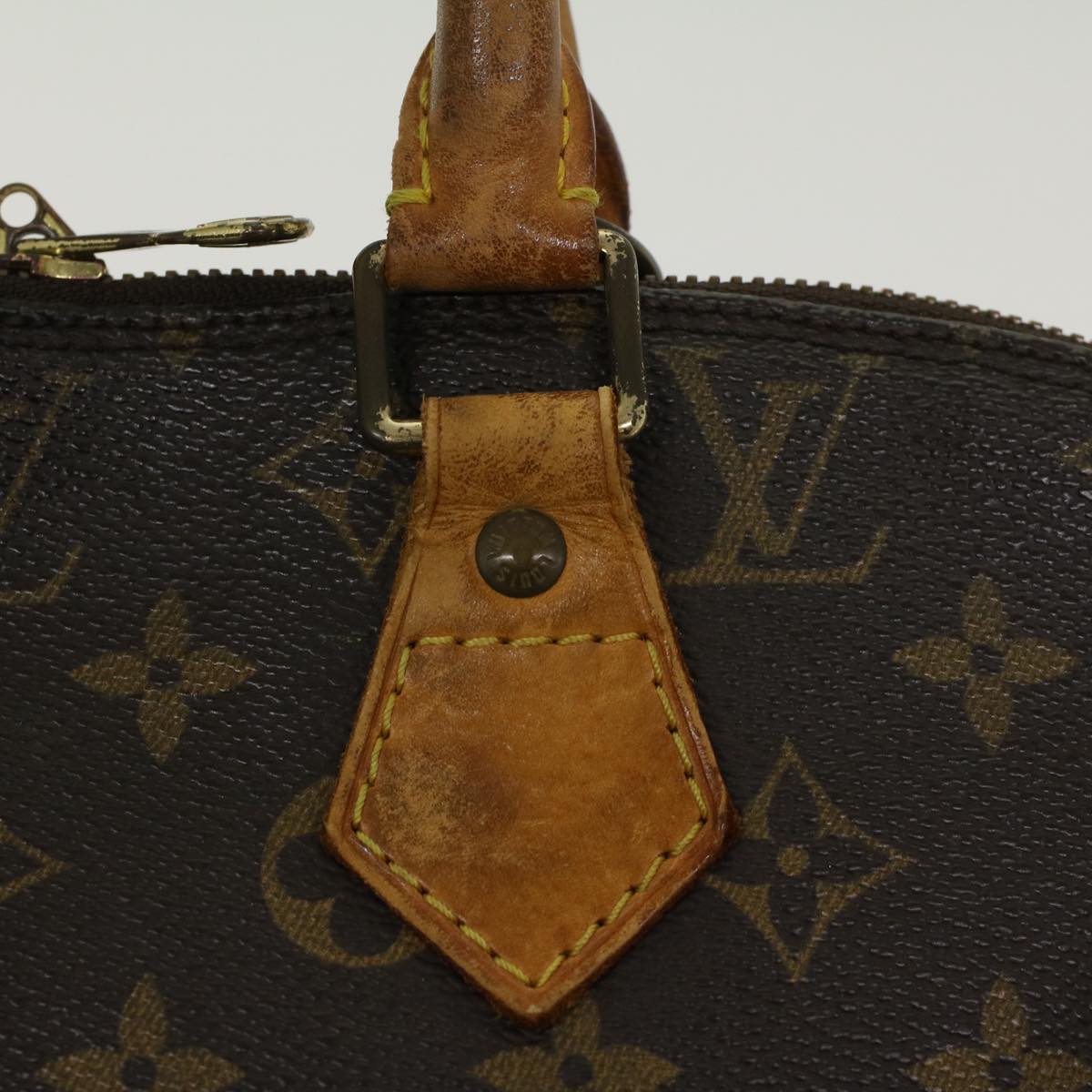 LOUIS VUITTON Monogram Alma Hand Bag M51130 LV 45310