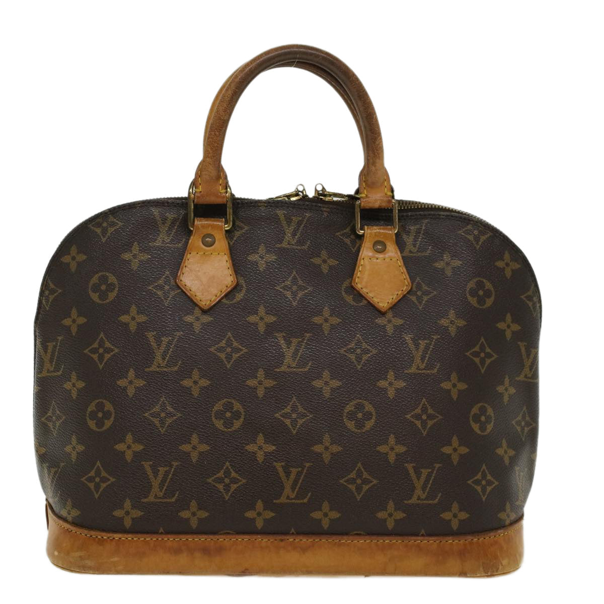 LOUIS VUITTON Monogram Alma Hand Bag M51130 LV 45310