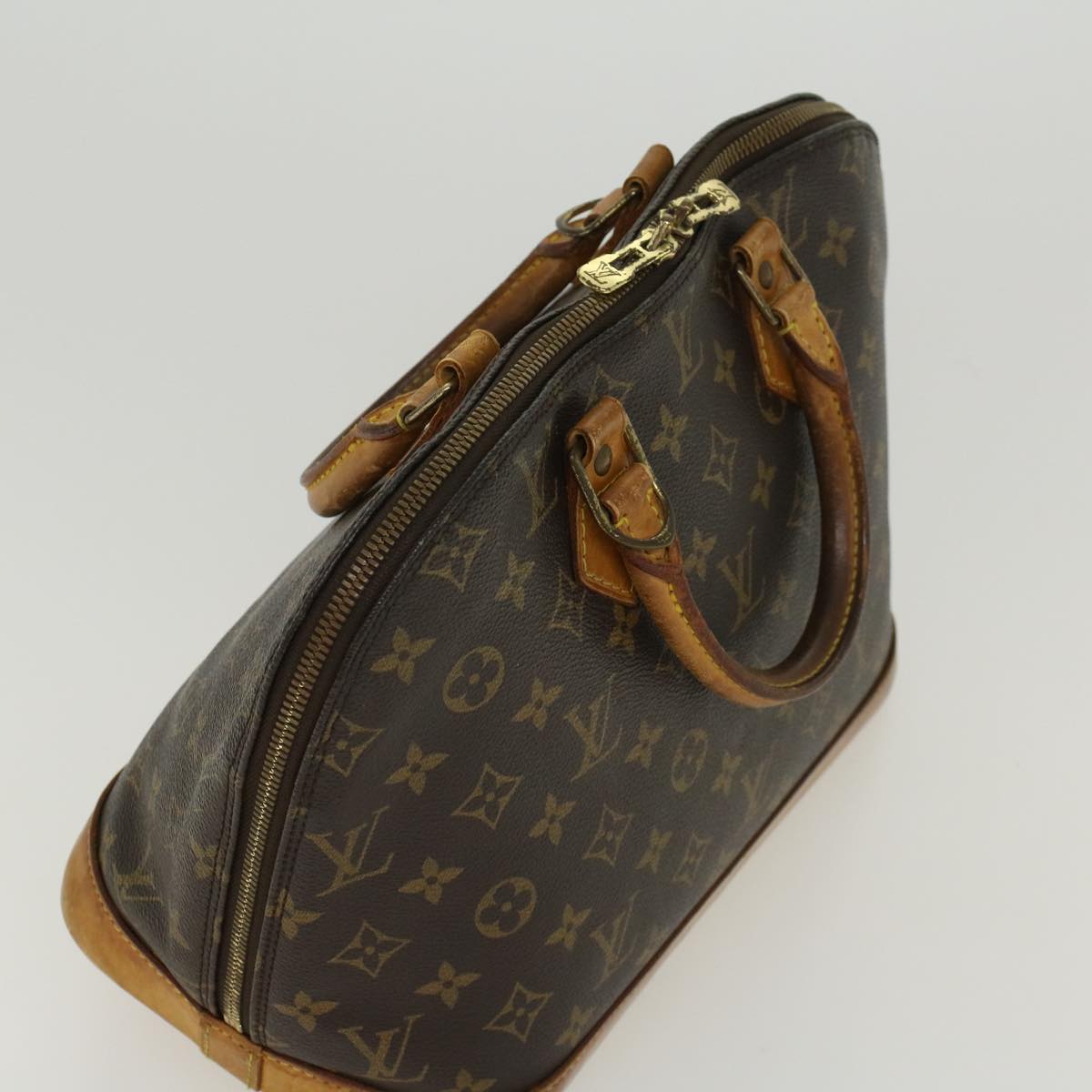 LOUIS VUITTON Monogram Alma Hand Bag M51130 LV 45310