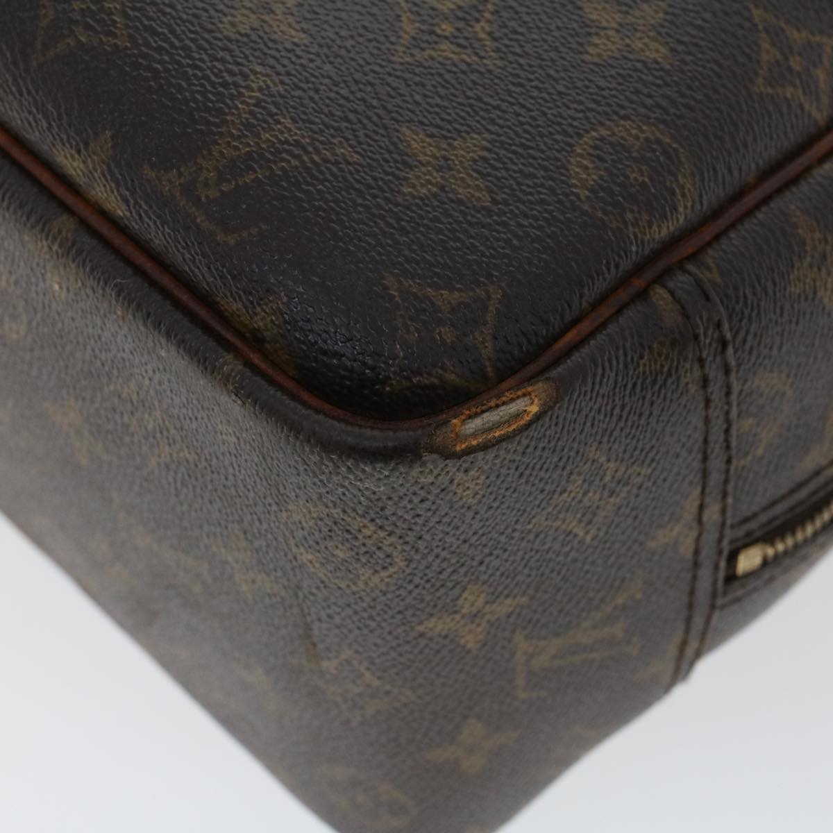 LOUIS VUITTON Monogram Deauville Hand Bag M47270 LV 45311