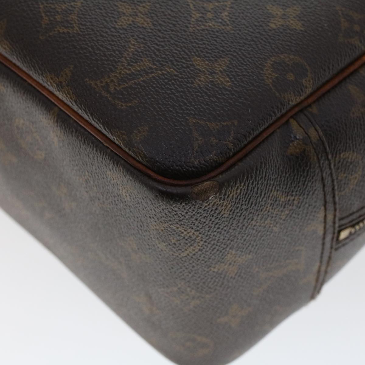 LOUIS VUITTON Monogram Deauville Hand Bag M47270 LV 45311