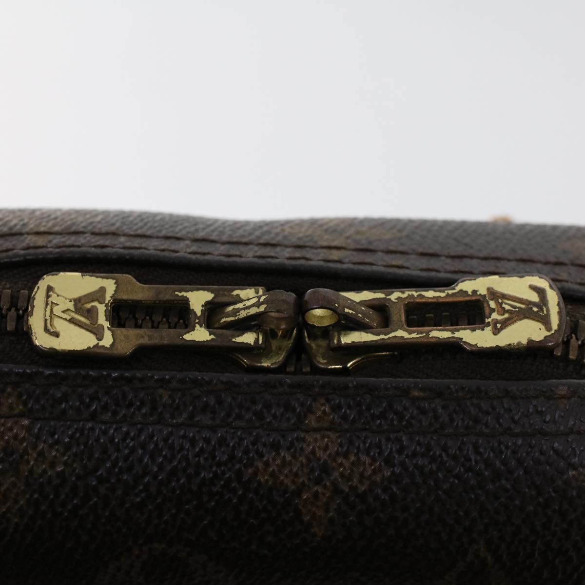 LOUIS VUITTON Monogram Deauville Hand Bag M47270 LV 45311