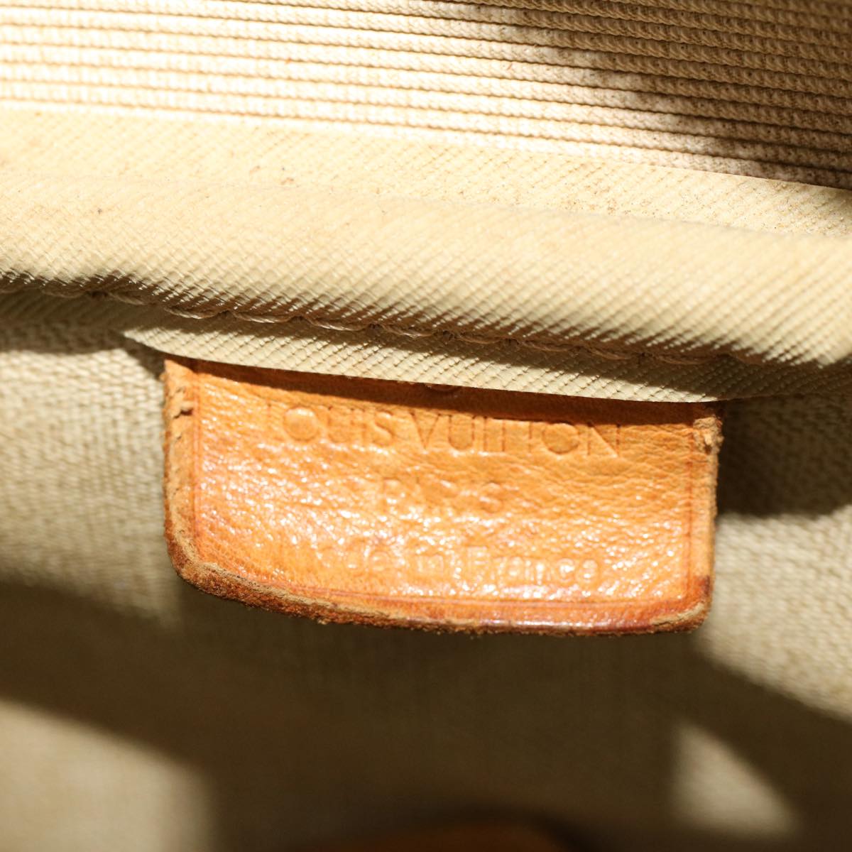 LOUIS VUITTON Monogram Deauville Hand Bag M47270 LV 45311