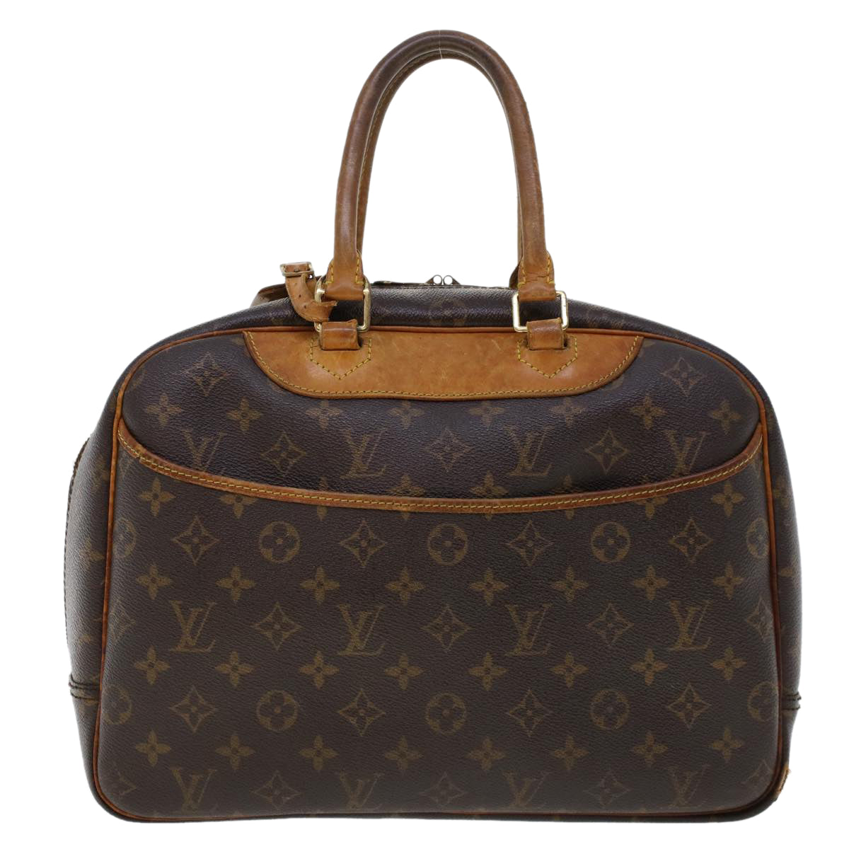 LOUIS VUITTON Monogram Deauville Hand Bag M47270 LV 45311