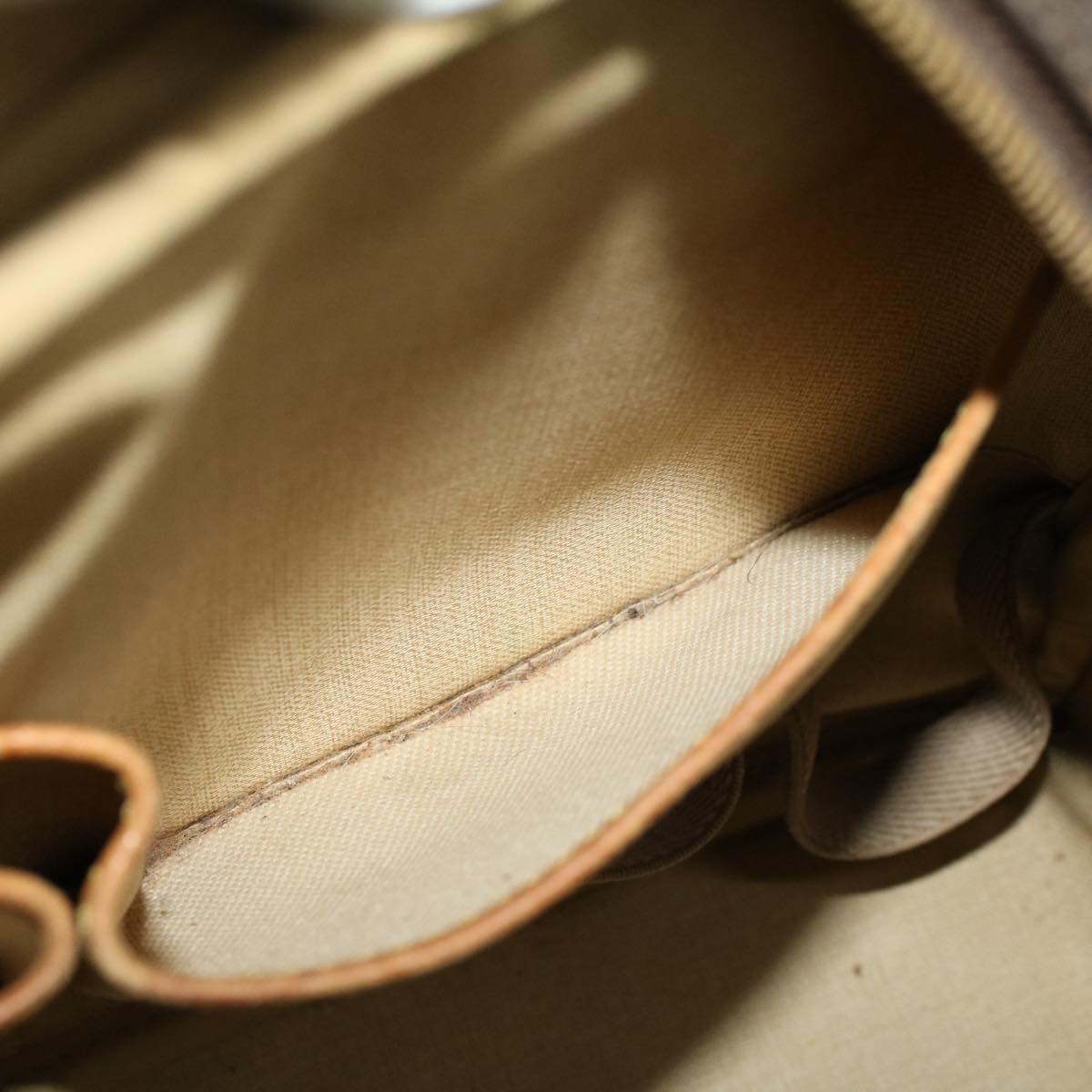 LOUIS VUITTON Monogram Deauville Hand Bag M47270 LV 45311
