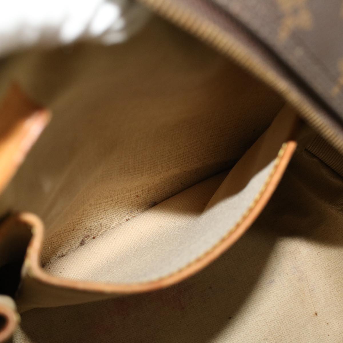 LOUIS VUITTON Monogram Deauville Hand Bag M47270 LV 45311
