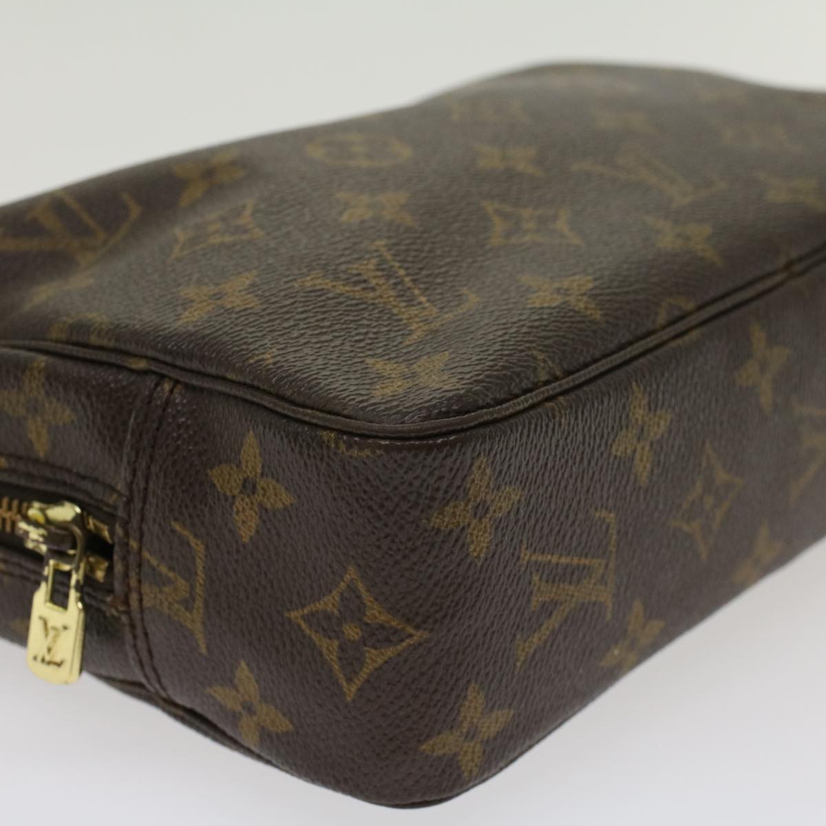 LOUIS VUITTON Monogram Trousse Toilette 23 Clutch Bag M47524 LV 45314