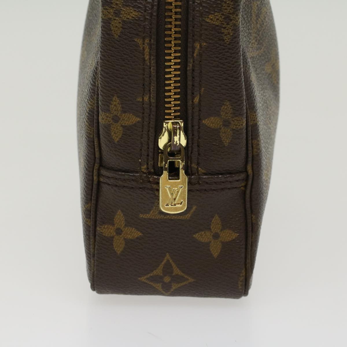 LOUIS VUITTON Monogram Trousse Toilette 23 Clutch Bag M47524 LV 45314