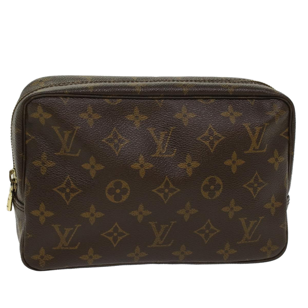 LOUIS VUITTON Monogram Trousse Toilette 23 Clutch Bag M47524 LV 45314