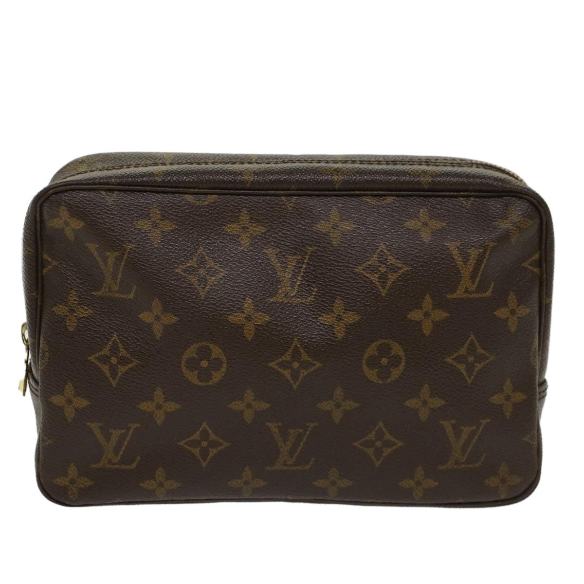 LOUIS VUITTON Monogram Trousse Toilette 23 Clutch Bag M47524 LV 45314
