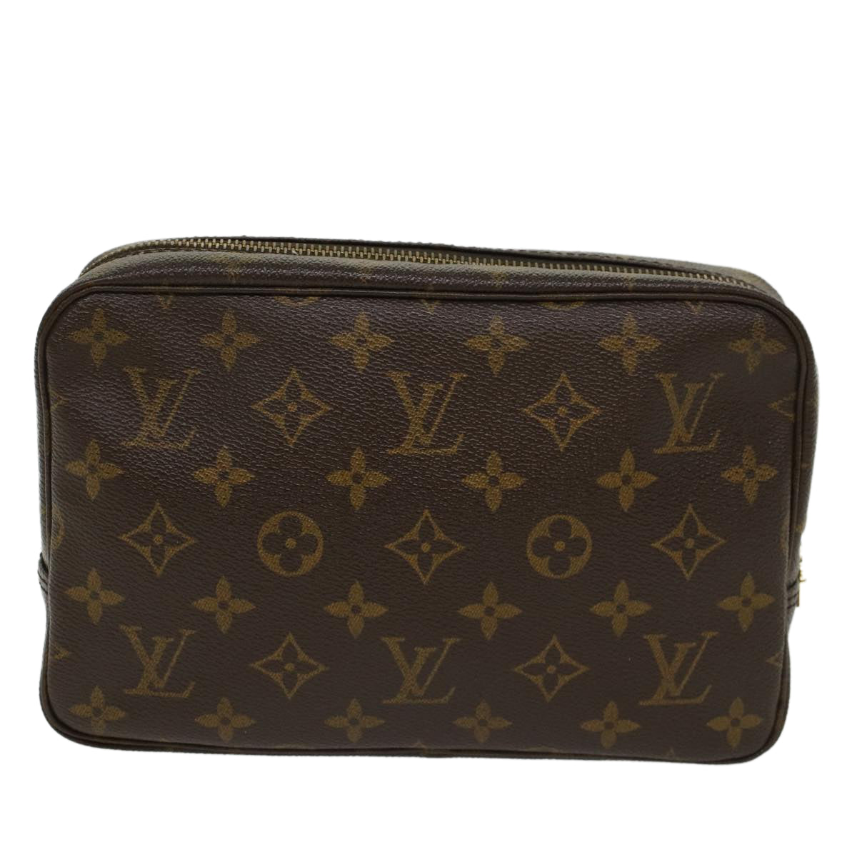 LOUIS VUITTON Monogram Trousse Toilette 23 Clutch Bag M47524 LV 45314