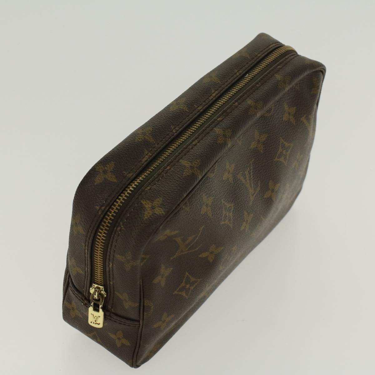 LOUIS VUITTON Monogram Trousse Toilette 23 Clutch Bag M47524 LV 45314