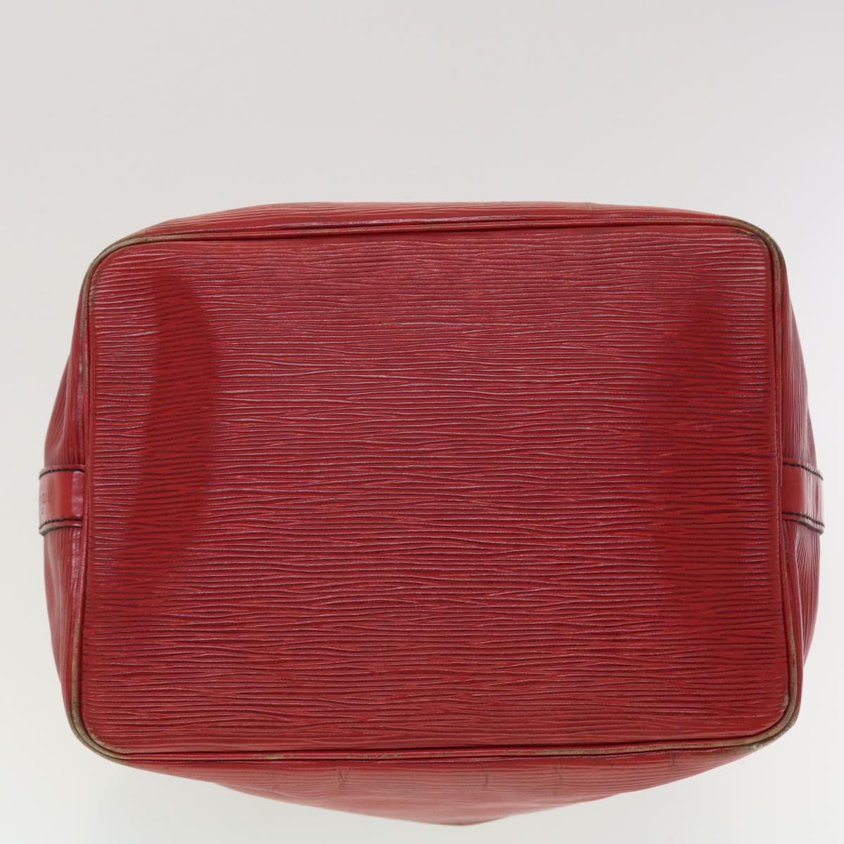 LOUIS VUITTON Epi Petit Noe Shoulder Bag Red M44107 LV 45326