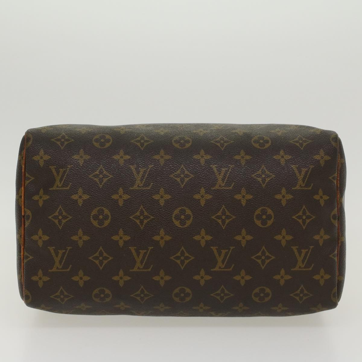 LOUIS VUITTON Monogram Speedy 30 Hand Bag M41526 LV 45327