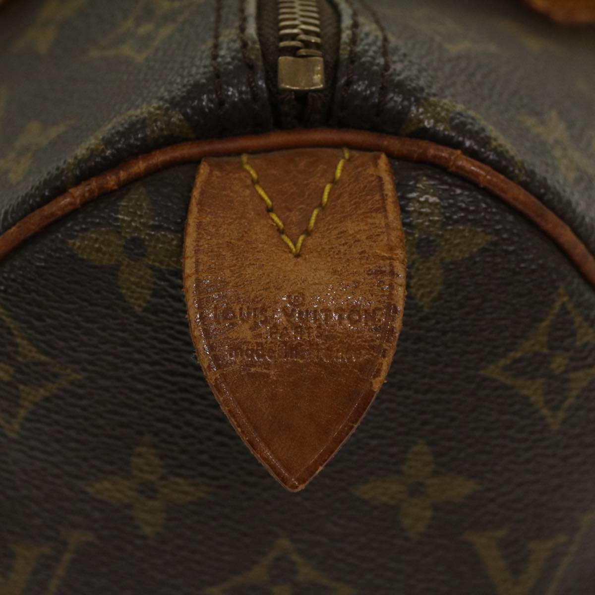 LOUIS VUITTON Monogram Speedy 30 Hand Bag M41526 LV 45327