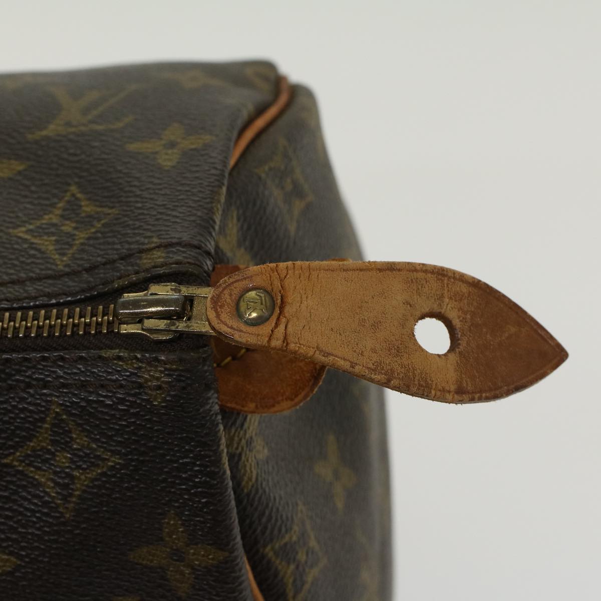 LOUIS VUITTON Monogram Speedy 30 Hand Bag M41526 LV 45327