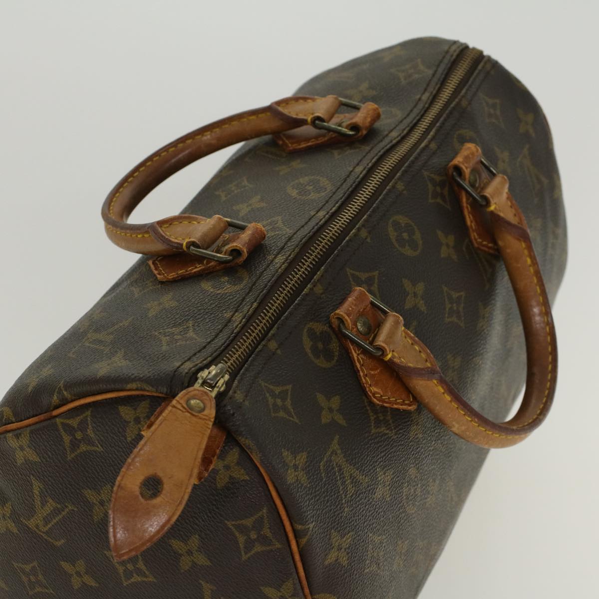 LOUIS VUITTON Monogram Speedy 30 Hand Bag M41526 LV 45327