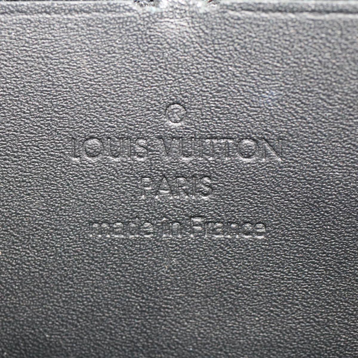LOUIS VUITTON Vernis Nicolas Ghesquière Zippy Wallet White M50370 LV 45330