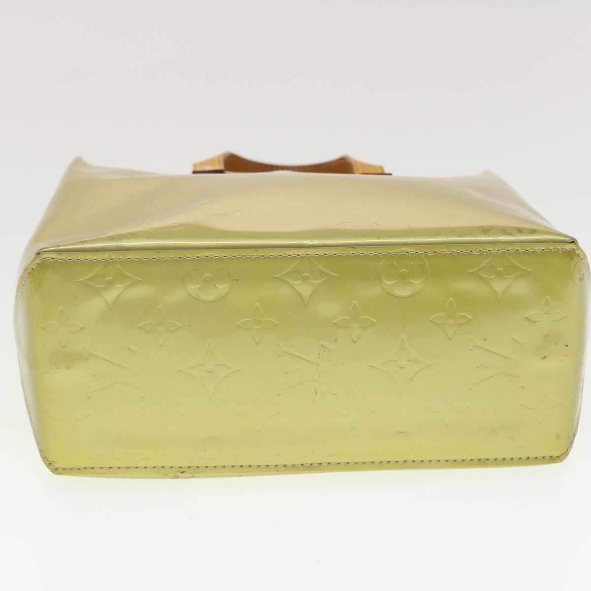 LOUIS VUITTON Monogram Vernis Reade PM Hand Bag Gris M91145 LV 45332