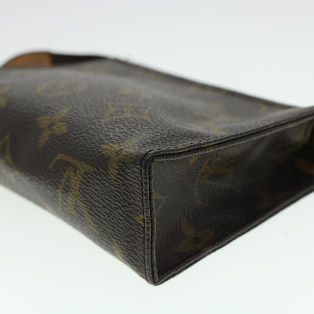 LOUIS VUITTON Monogram Poche Toilette 15 Pouch M47546 LV 45337
