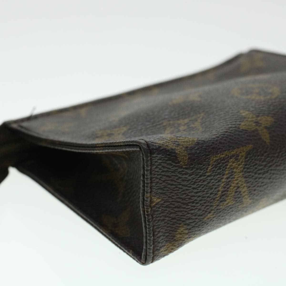 LOUIS VUITTON Monogram Poche Toilette 15 Pouch M47546 LV 45337
