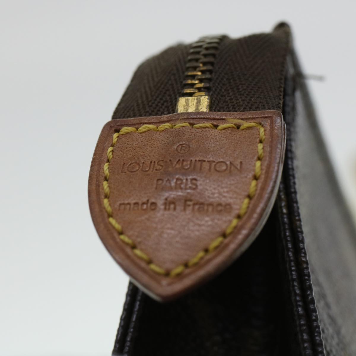LOUIS VUITTON Monogram Poche Toilette 15 Pouch M47546 LV 45337