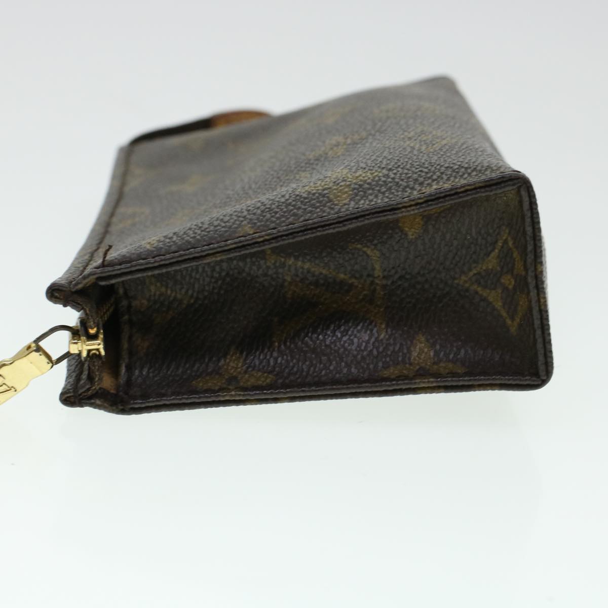 LOUIS VUITTON Monogram Poche Toilette 15 Pouch M47546 LV 45337