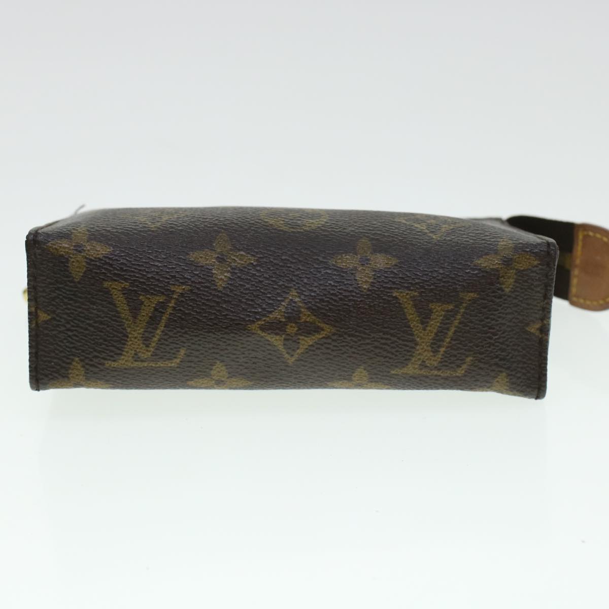 LOUIS VUITTON Monogram Poche Toilette 15 Pouch M47546 LV 45337