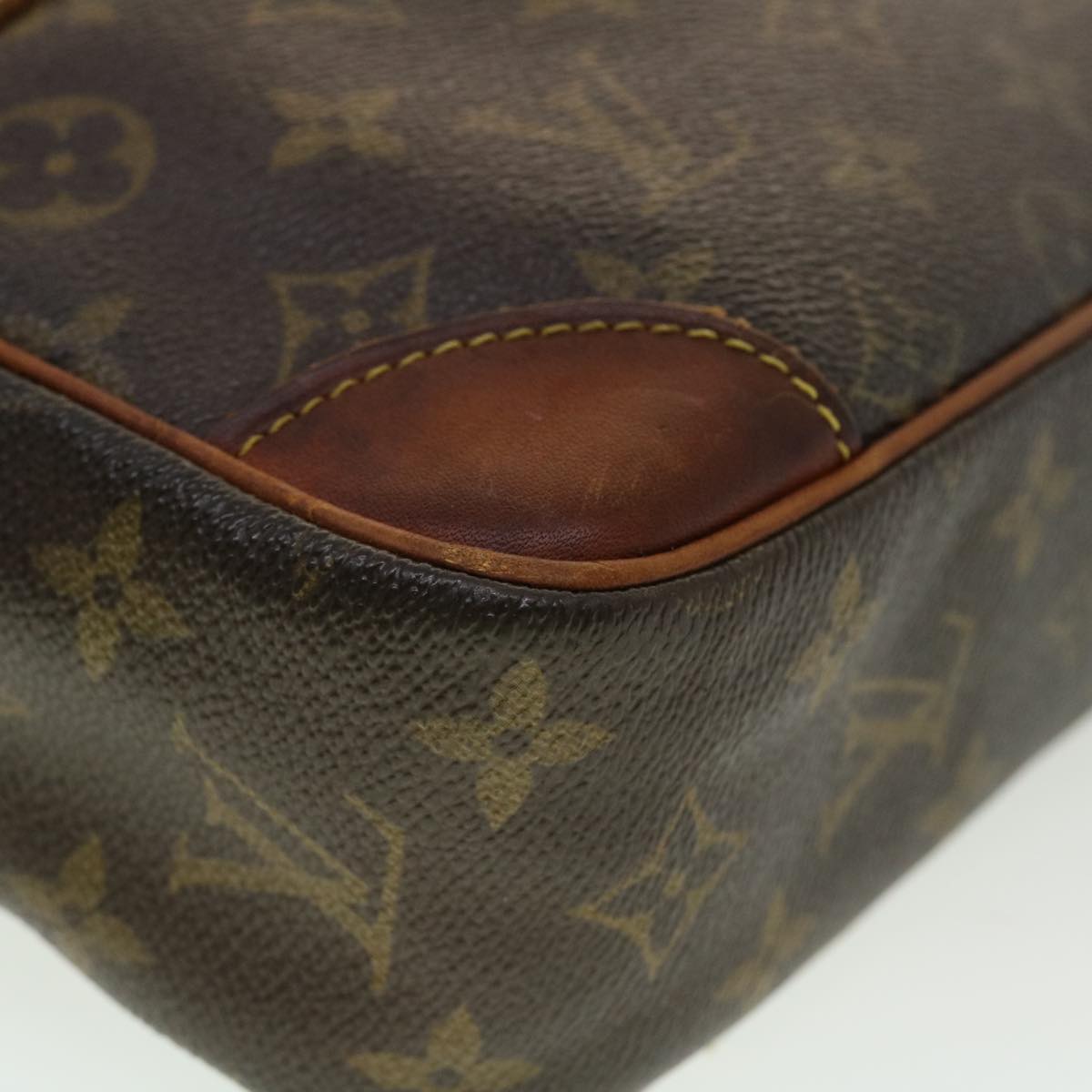 LOUIS VUITTON Monogram Compiegne 28 Clutch Bag M51845 LV 45342