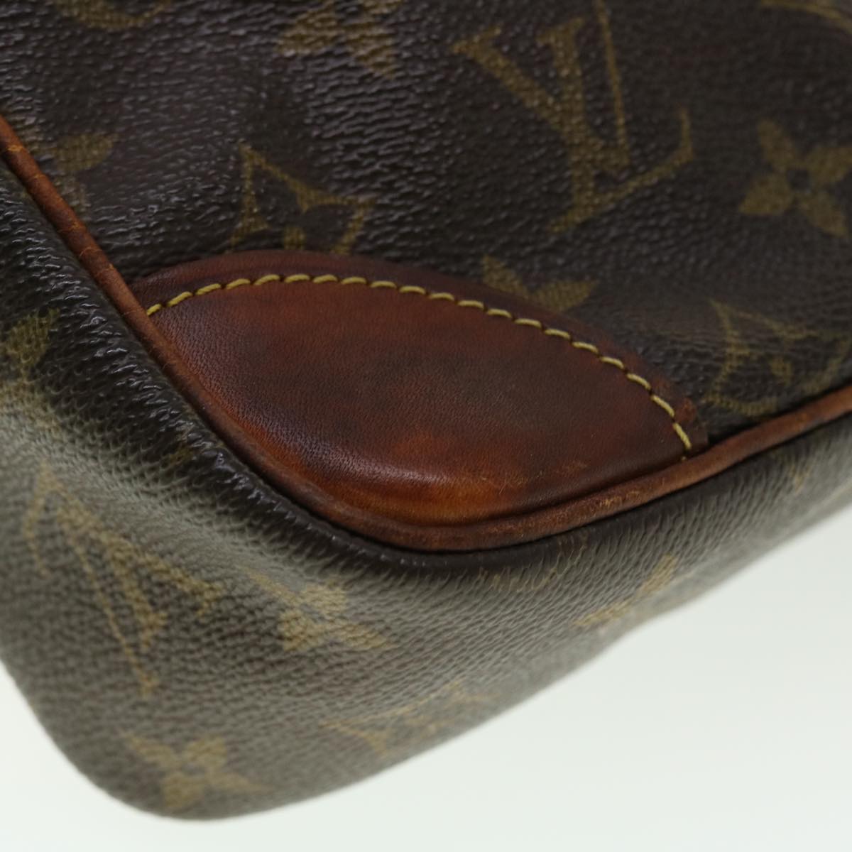 LOUIS VUITTON Monogram Compiegne 28 Clutch Bag M51845 LV 45342