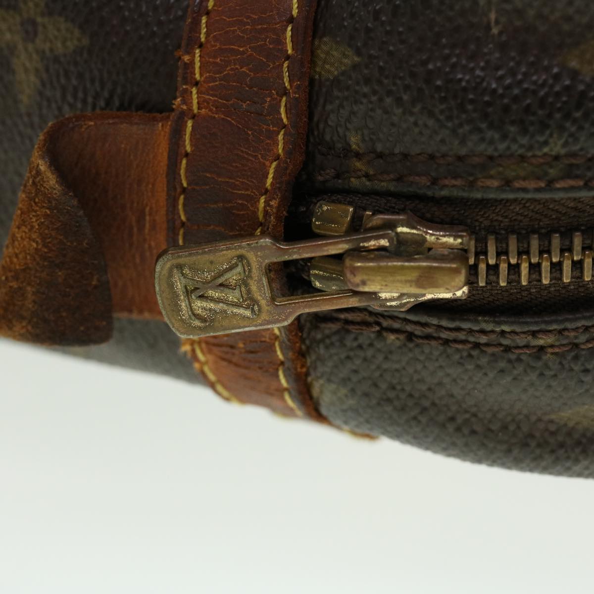 LOUIS VUITTON Monogram Compiegne 28 Clutch Bag M51845 LV 45342