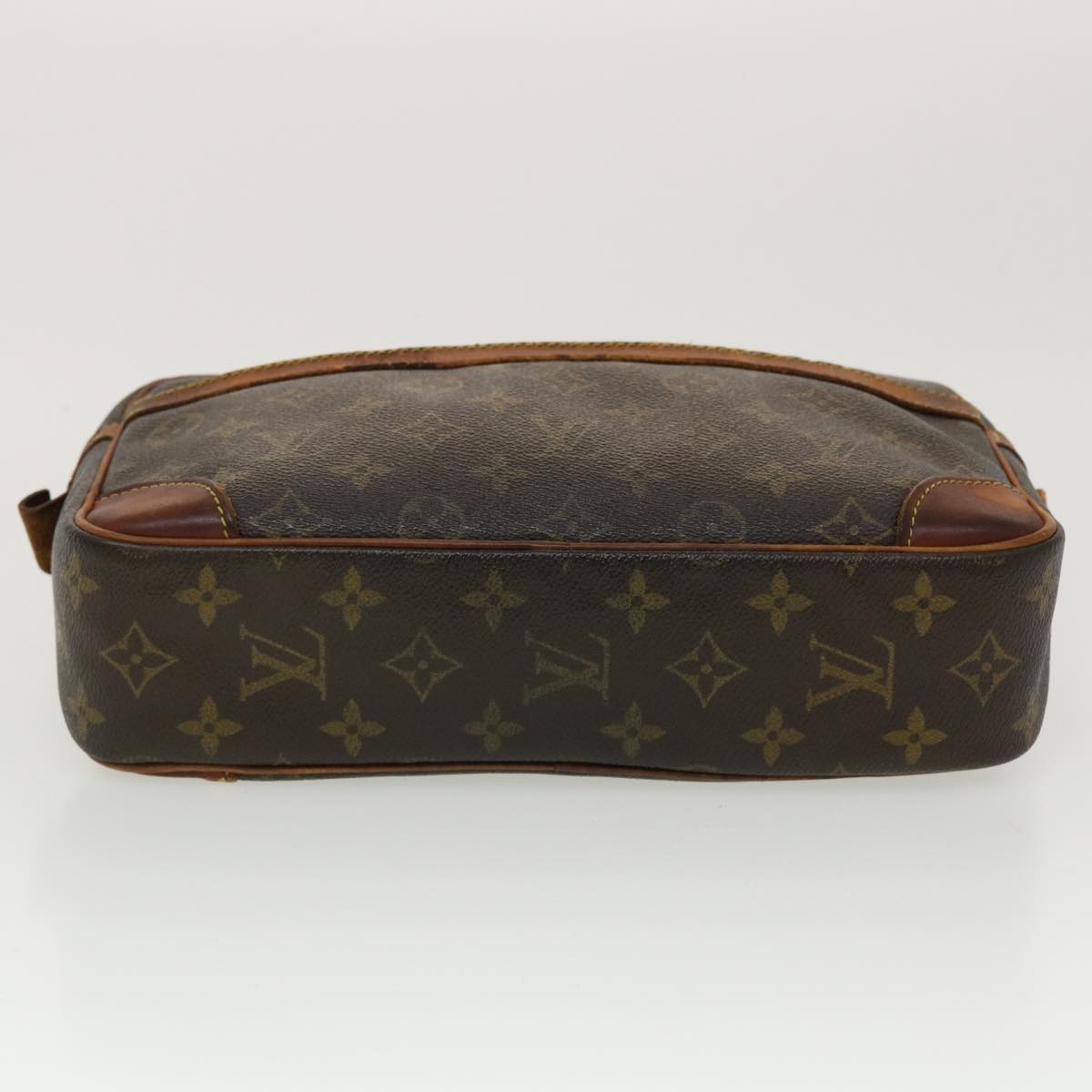 LOUIS VUITTON Monogram Compiegne 28 Clutch Bag M51845 LV 45342