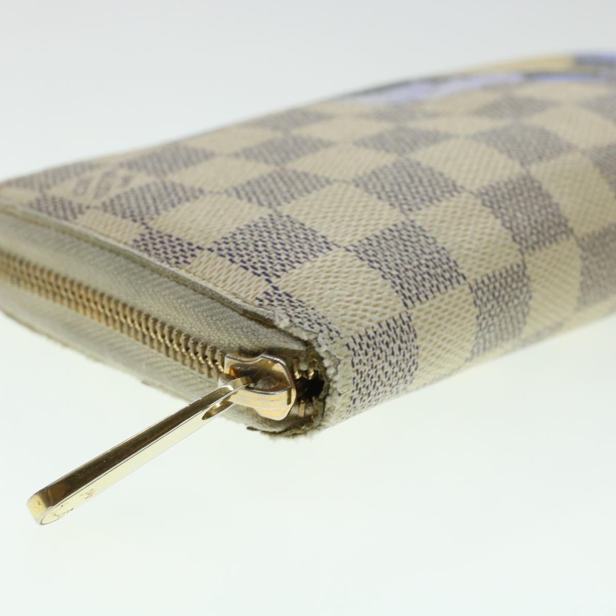 LOUIS VUITTON Damier Azur Illustre Balloon Zippy Wallet N63006 LV 45344