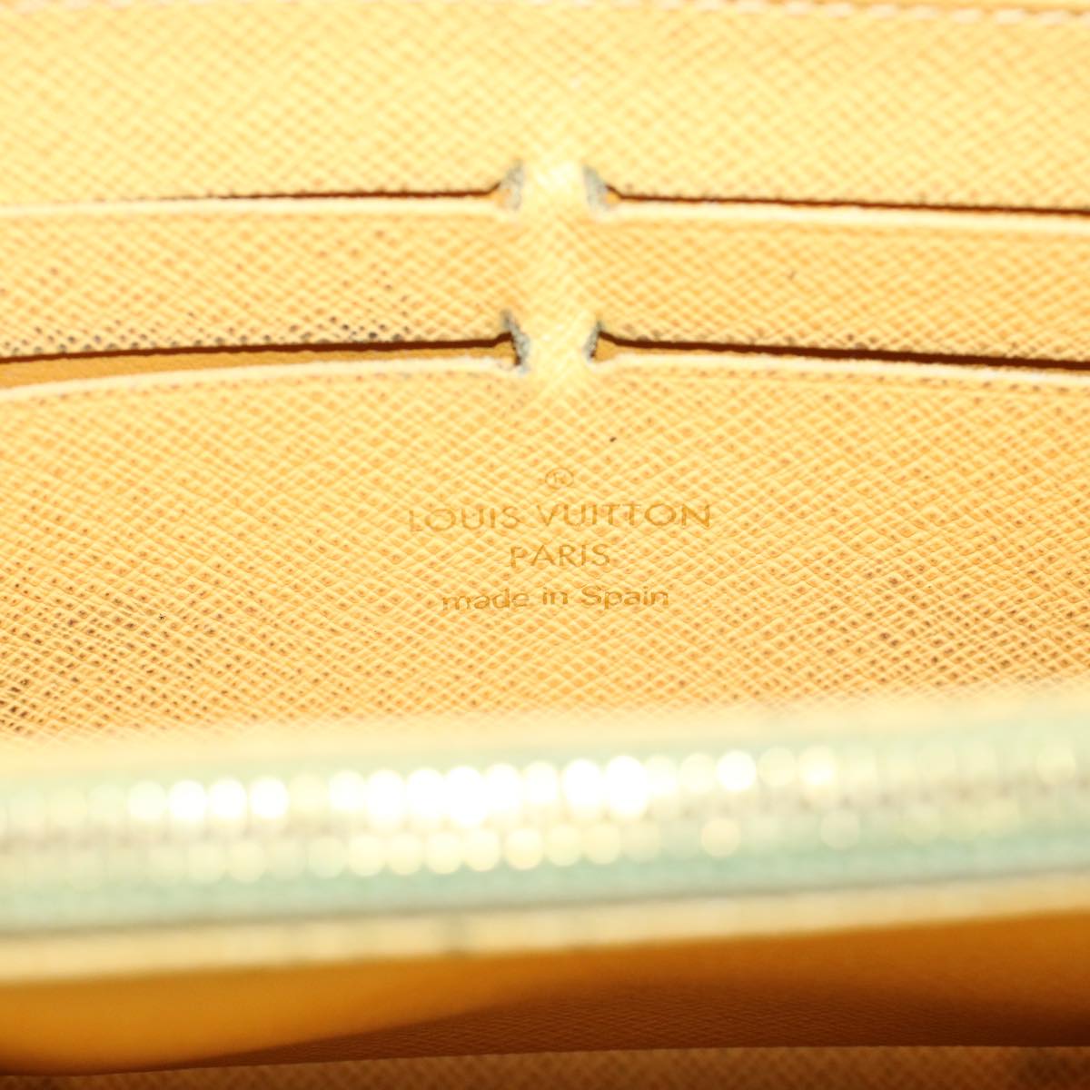 LOUIS VUITTON Damier Azur Illustre Balloon Zippy Wallet N63006 LV 45344