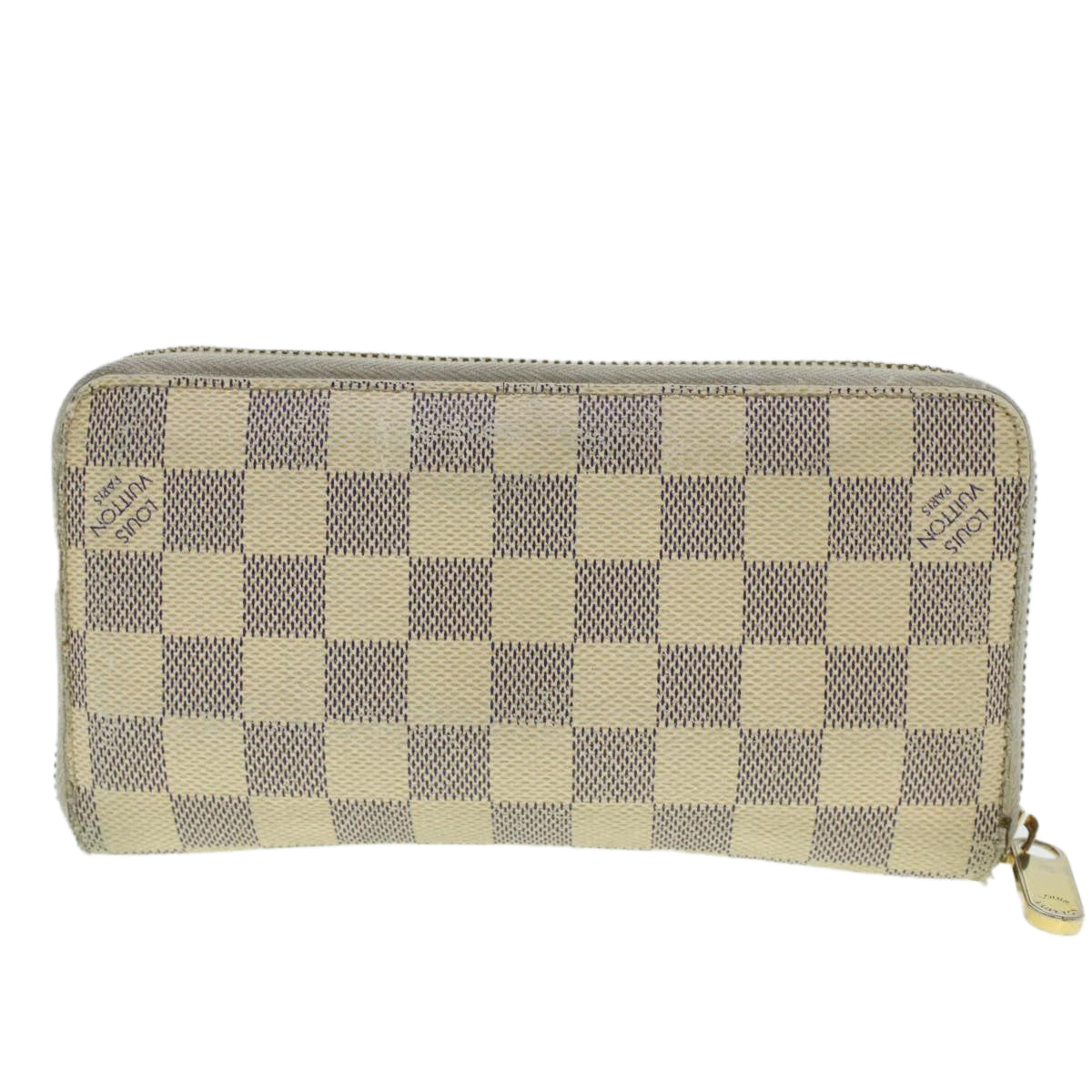 LOUIS VUITTON Damier Azur Illustre Balloon Zippy Wallet N63006 LV 45344