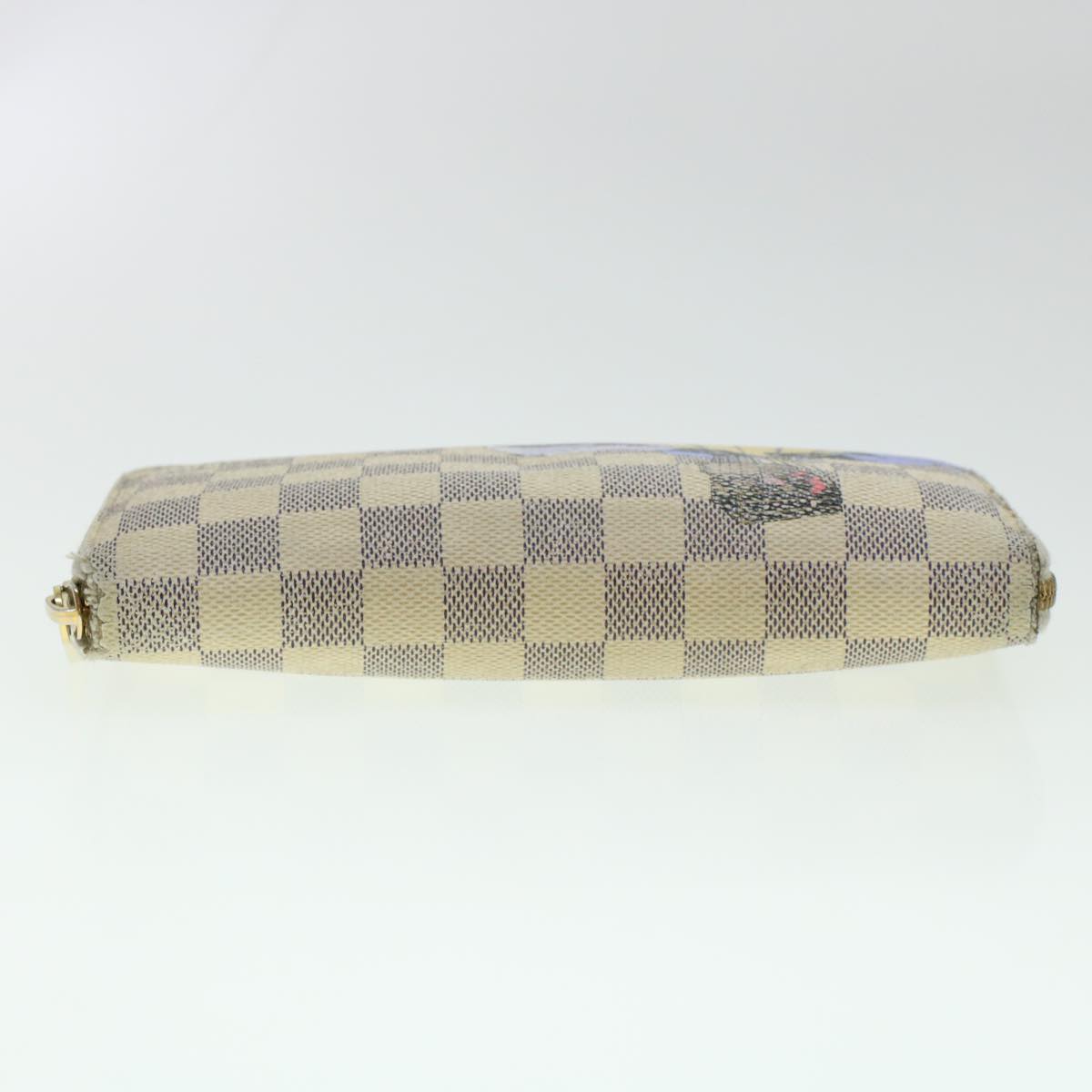 LOUIS VUITTON Damier Azur Illustre Balloon Zippy Wallet N63006 LV 45344