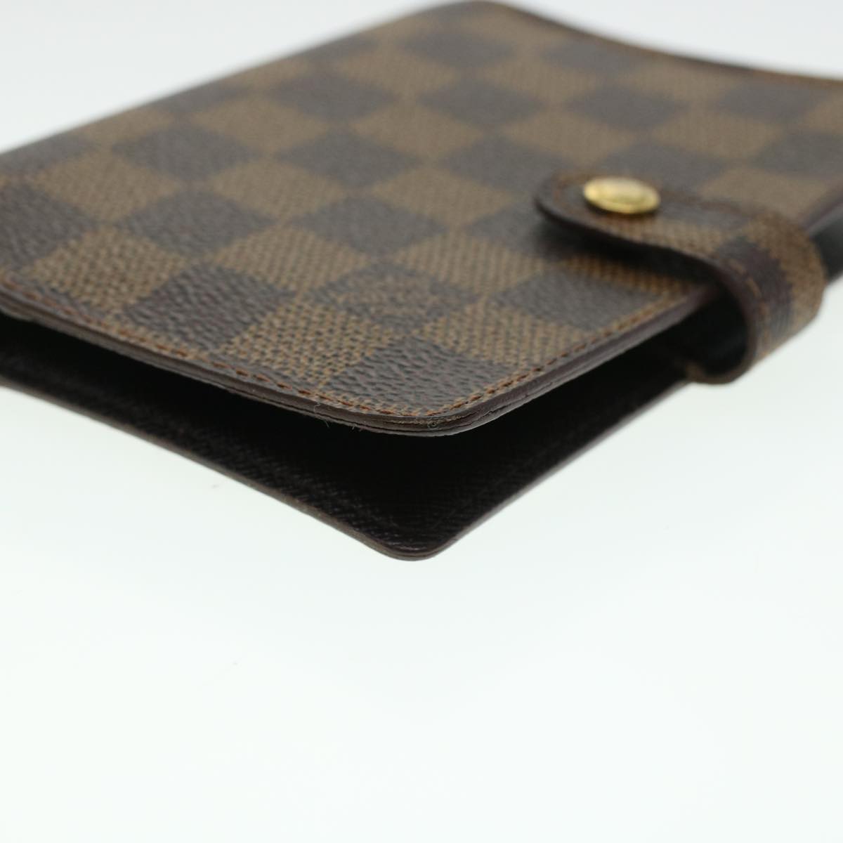 LOUIS VUITTON Damier Ebene Agenda PM Day Planner Cover R20029 LV 45345