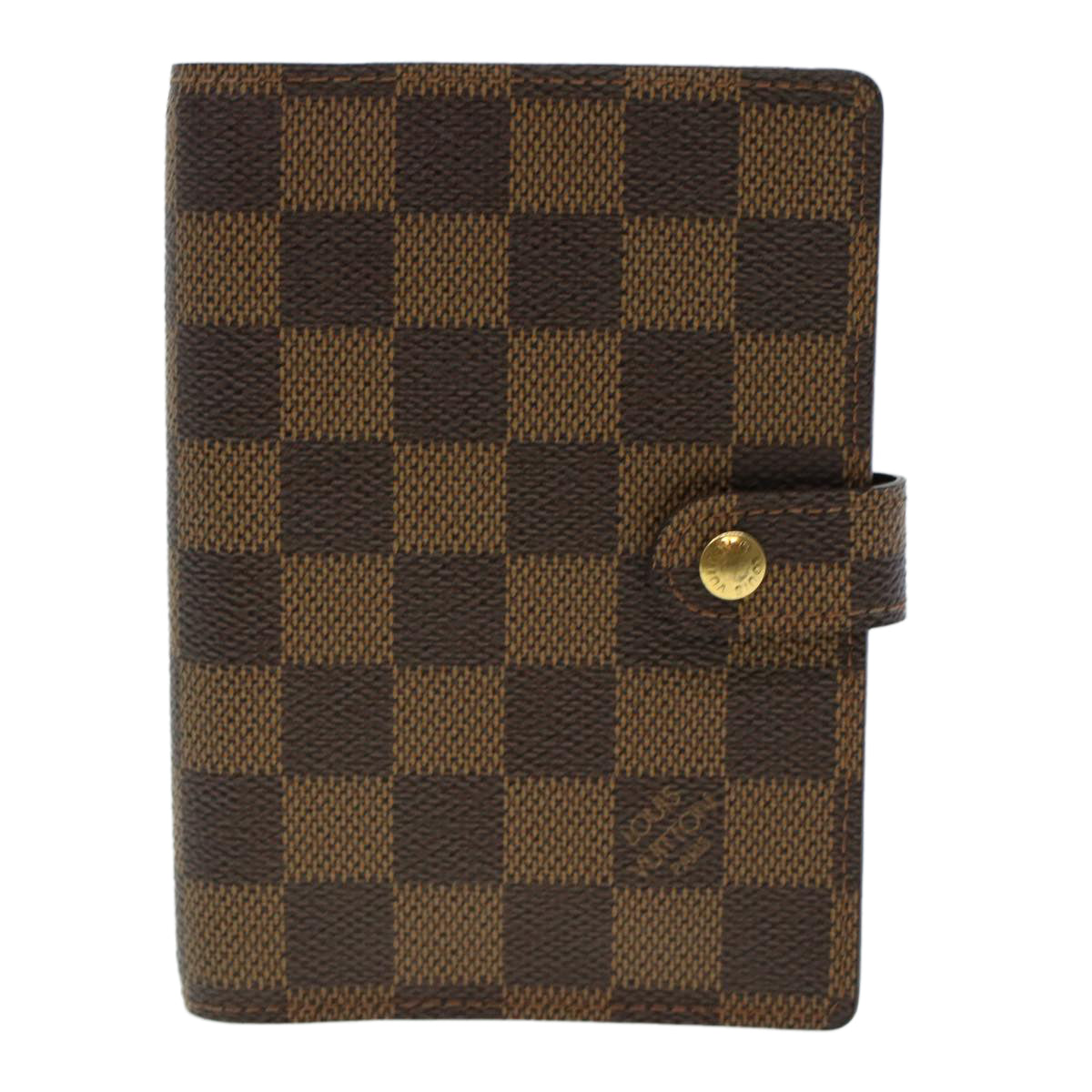 LOUIS VUITTON Damier Ebene Agenda PM Day Planner Cover R20029 LV 45345