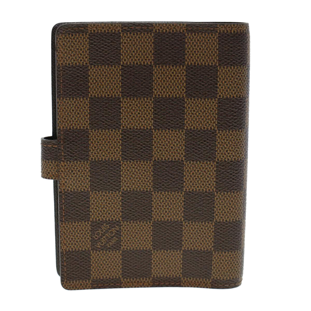 LOUIS VUITTON Damier Ebene Agenda PM Day Planner Cover R20029 LV 45345