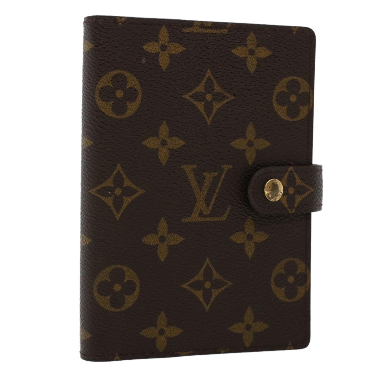 LOUIS VUITTON Monogram Agenda PM Day Planner Cover R20005 LV 45346