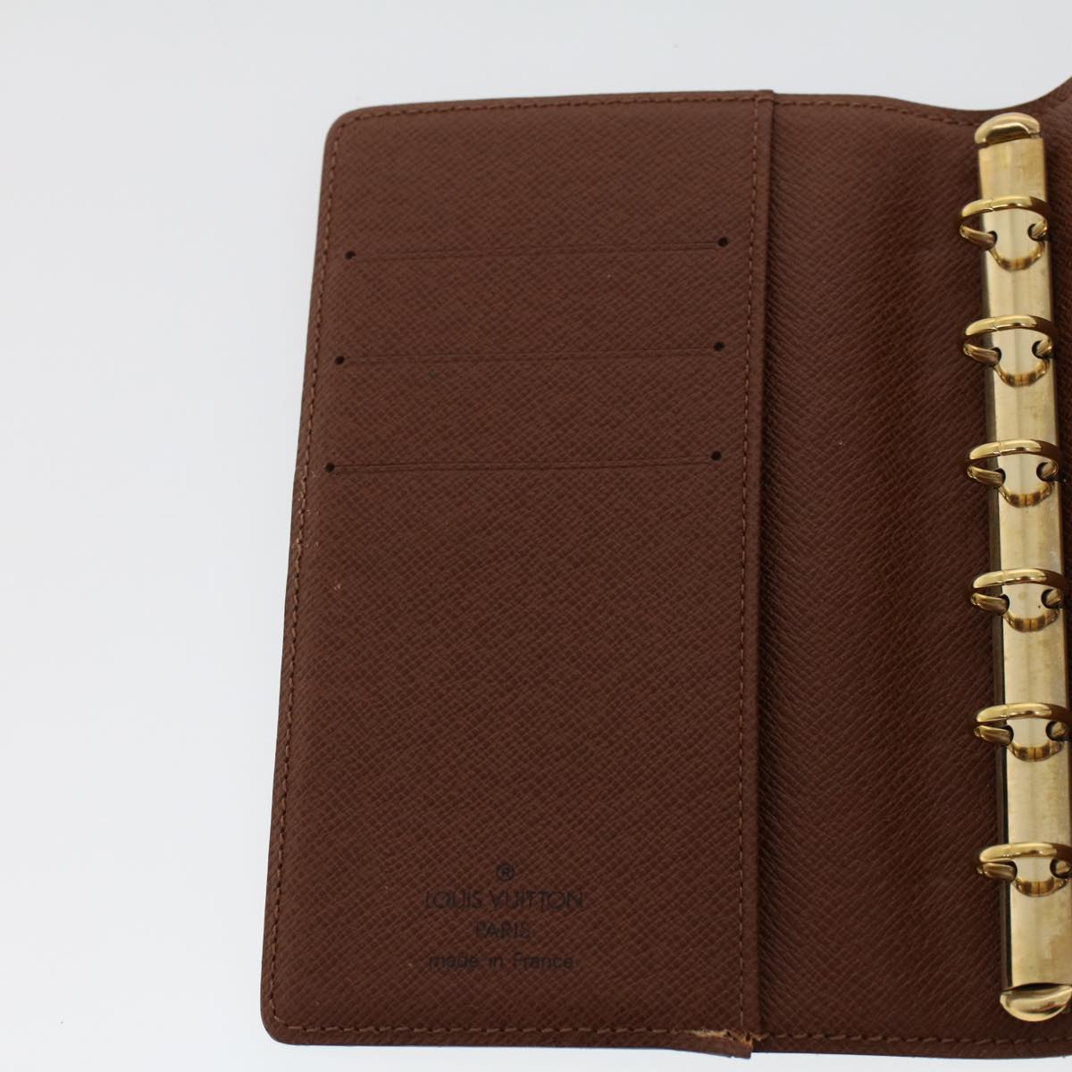 LOUIS VUITTON Monogram Agenda PM Day Planner Cover R20005 LV 45346