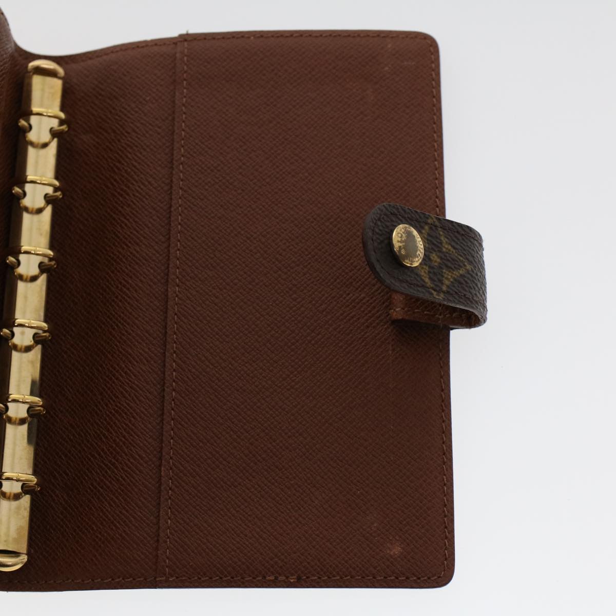 LOUIS VUITTON Monogram Agenda PM Day Planner Cover R20005 LV 45346