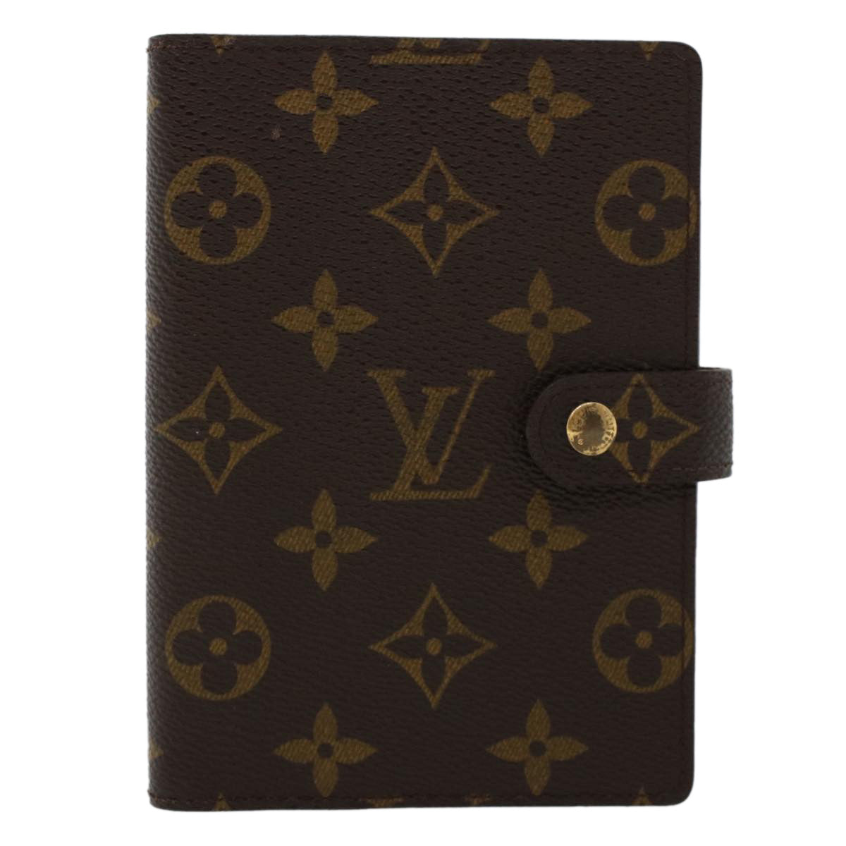 LOUIS VUITTON Monogram Agenda PM Day Planner Cover R20005 LV 45346