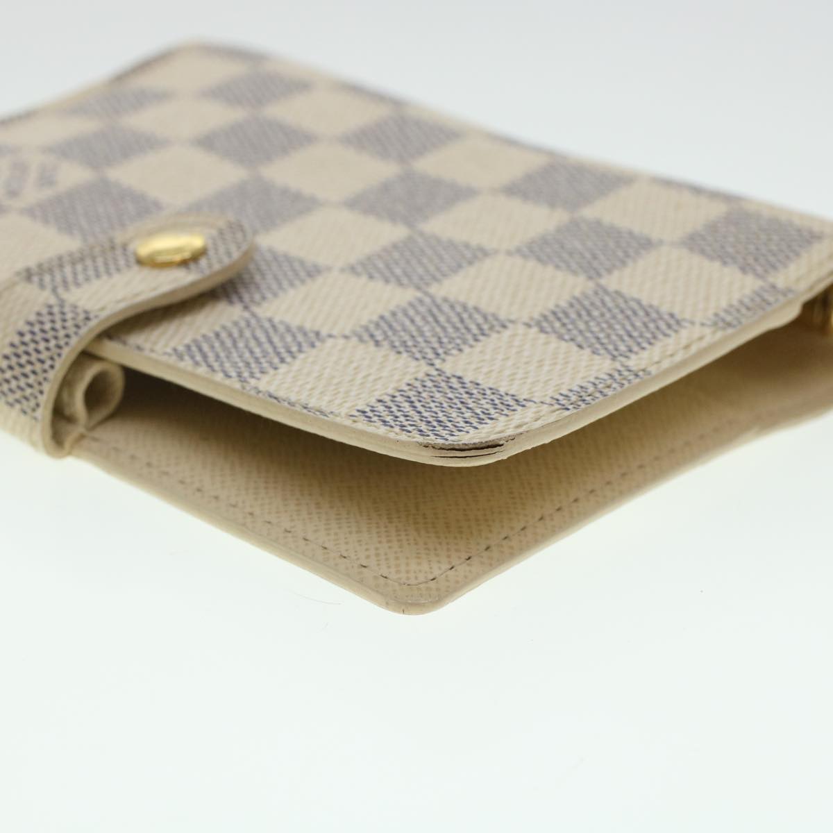 LOUIS VUITTON Damier Azur Agenda PM Day Planner Cover R20706 LV 45347