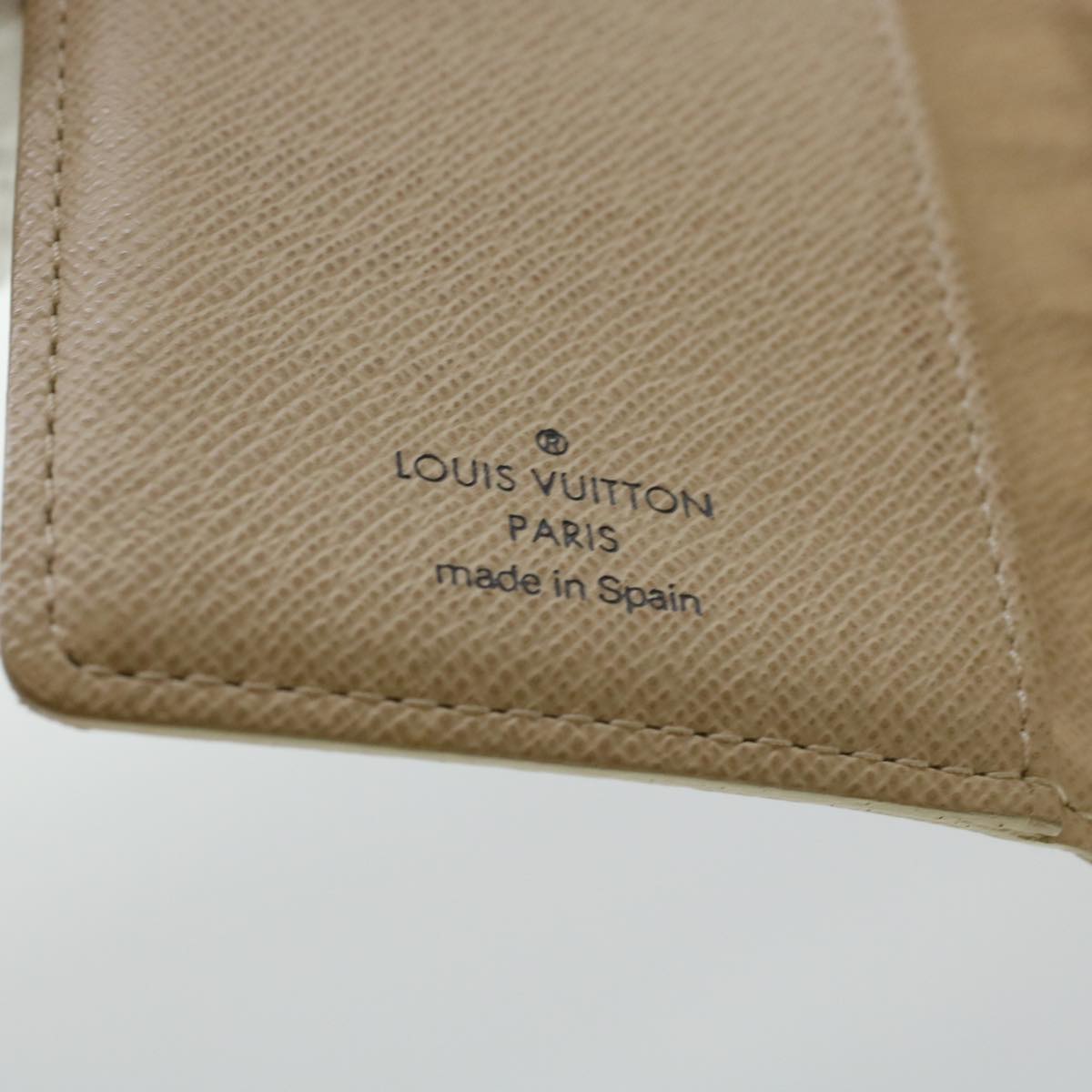 LOUIS VUITTON Damier Azur Agenda PM Day Planner Cover R20706 LV 45347
