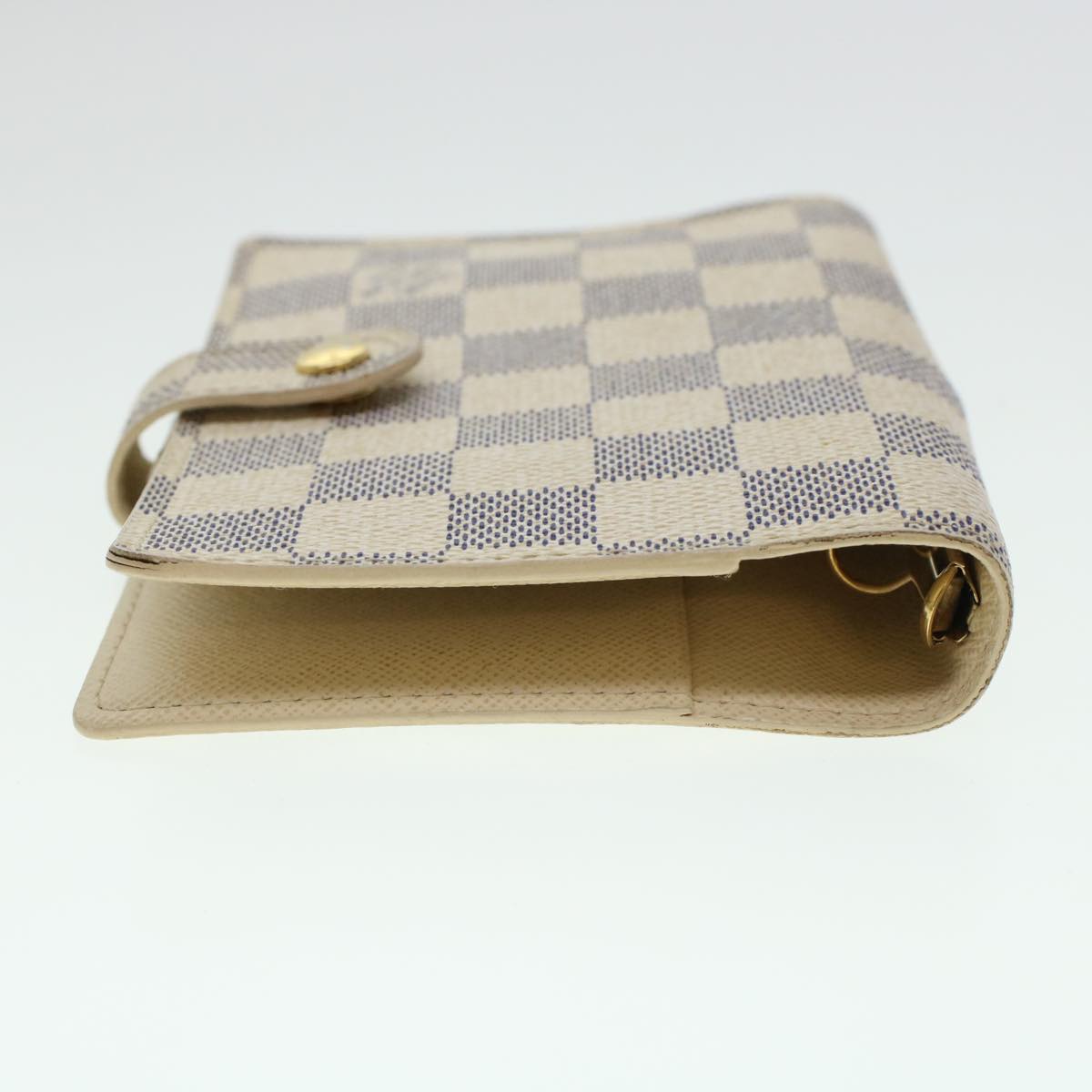 LOUIS VUITTON Damier Azur Agenda PM Day Planner Cover R20706 LV 45347