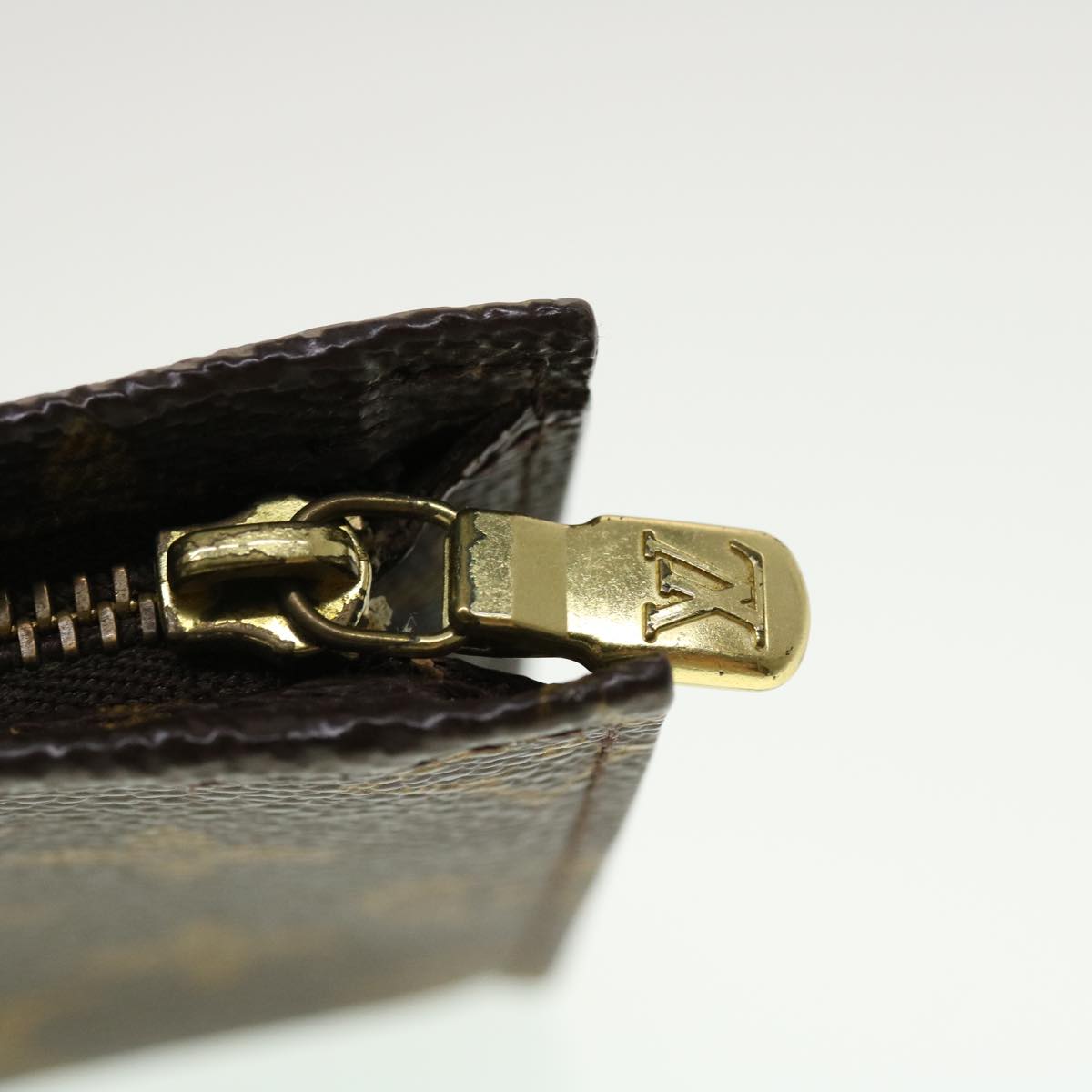 LOUIS VUITTON Monogram Bucket PM Pouch Accessory Pouch LV 45348