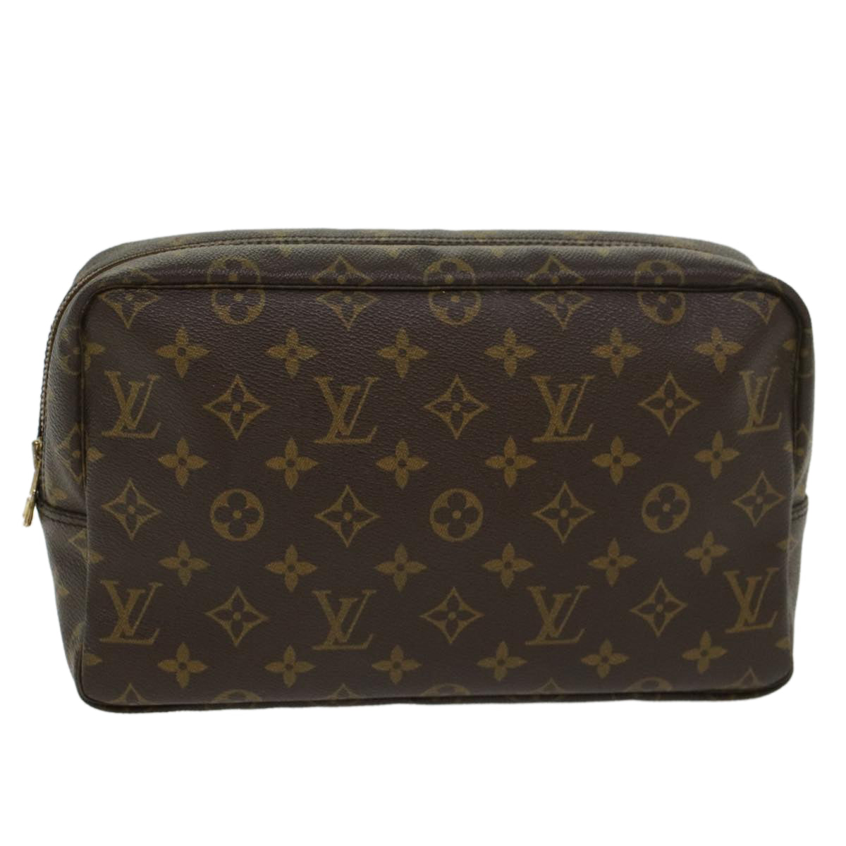 LOUIS VUITTON Monogram Trousse Toilette 28 Clutch Bag M47522 LV 45349