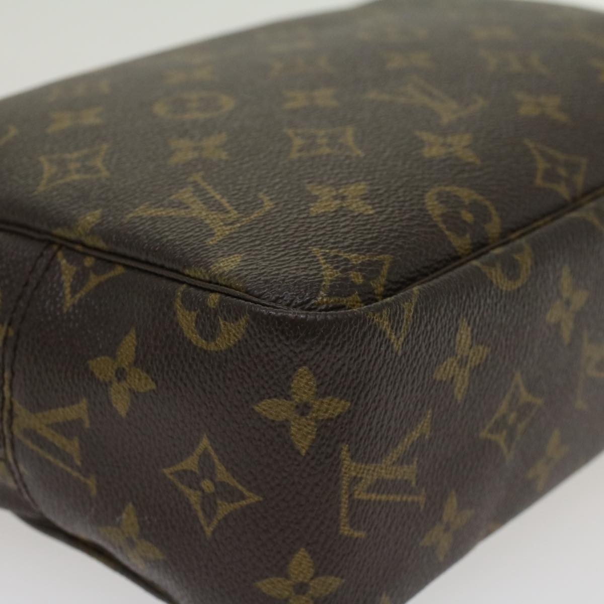 LOUIS VUITTON Monogram Trousse Toilette 28 Clutch Bag M47522 LV 45349