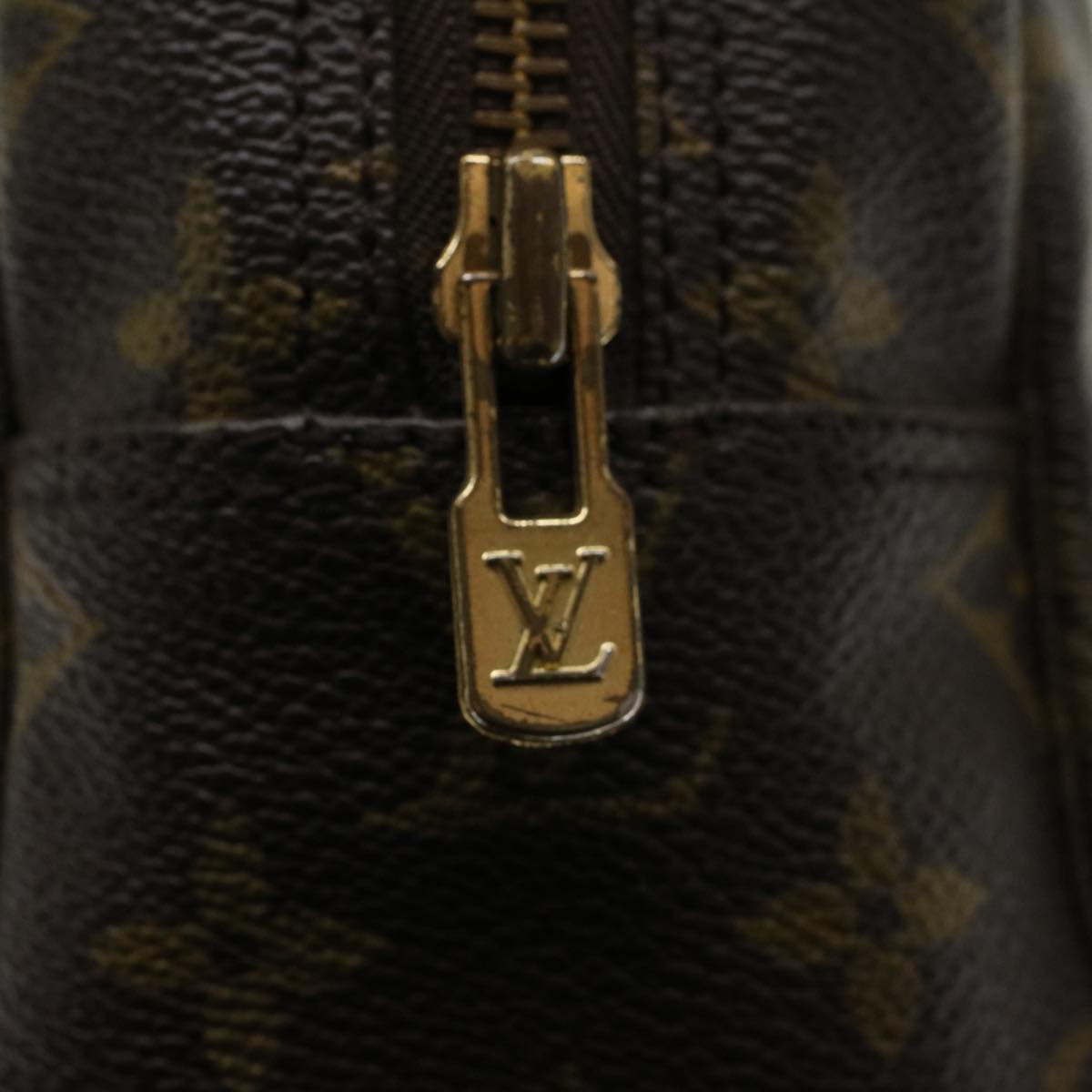 LOUIS VUITTON Monogram Trousse Toilette 28 Clutch Bag M47522 LV 45349